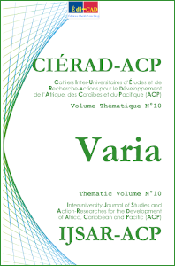  CIÉRAD-ACP Volume Thématique N°10   