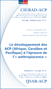 Le développement des ACP (Afrique, Caraïbes et Pacifique) à l’épreuve de l’« anthropiscence »