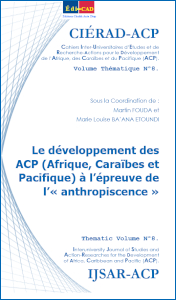 Le développement des ACP (Afrique, Caraïbes et Pacifique) à l’épreuve de l’« anthropiscence »	